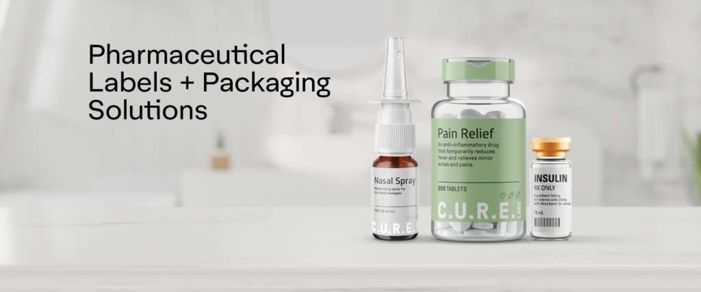 Pharmaceutical label printing