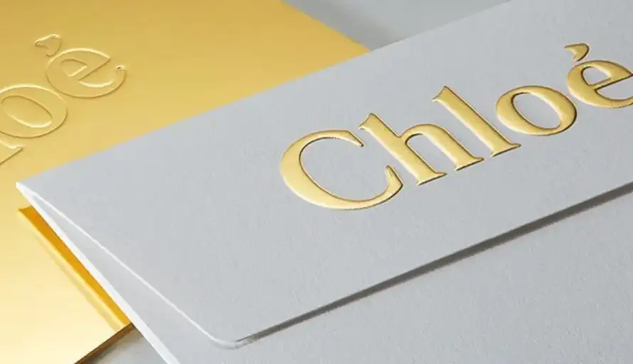 Gold foil vs embossing