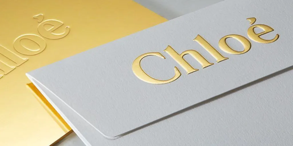 Gold foil vs embossing